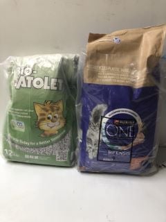 2 X PET PRODUCTS TO INC PURINA BIFENSIS ADULT CAT 6KG - BEST BEFORE 01/26