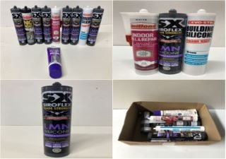 BOX OF SILICONE TO INC UNIBOND WHITE INDOOR FILL & REPAIR