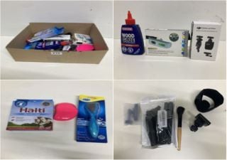 BOX OF ITEMS TO INC SCHOLL PHARMA NUOVA NEO