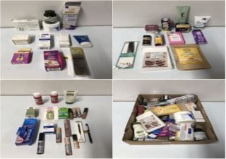 BOX OF HEALTH CARE ITEMS TO INC CERAVE MOISTURISING CREAM