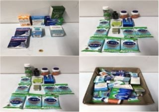 BOX OF ITEMS TO INC NICOTINELL MINT ( 18 + ID REQUIRED )