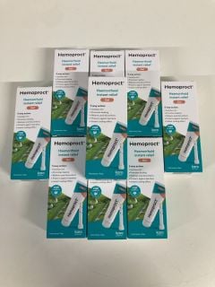 10 X HEMOPROCT HAEMORRHOID INSTANT RELIEF