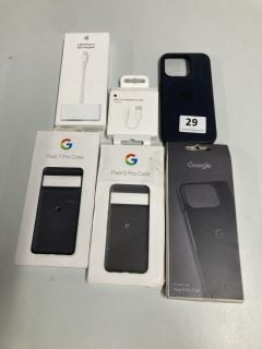 6 X VARIOUS PHONE ACCESORIES TO INC GOOGLE PIXEL 7 PHONE CASE