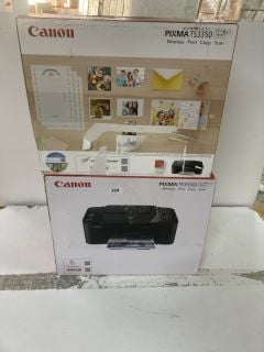 2 X CANON PIXMA TS3550I PRINTERS