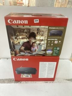 2 X CANON PIXMA MG2551S PRINTERS