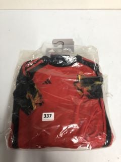 ADIDAS CHILDRENS ROYAL BELGIAN FA 1895 FOOTBALL KIT - SIZE 5 - 6 YEARS