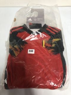 ADIDAS CHILDRENS ROYAL BELGIAN FA 1895 FOOTBALL KIT - SIZE 4 - 5 YEARS