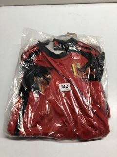 ADIDAS CHILDRENS ROYAL BELGIAN FA 1895 FOOTBALL KIT - SIZE 4 - 5 YEARS