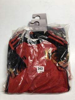 ADIDAS CHILDRENS ROYAL BELGIAN FA 1895 FOOTBALL KIT - SIZE 4 - 5 YEARS