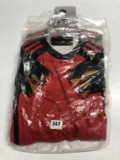 ADIDAS CHILDRENS ROYAL BELGIAN FA 1895 FOOTBALL KIT - SIZE 4 - 5 YEARS