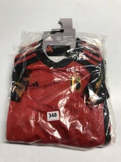 ADIDAS CHILDRENS ROYAL BELGIAN FA 1895 FOOTBALL KIT - SIZE 4 - 5 YEARS