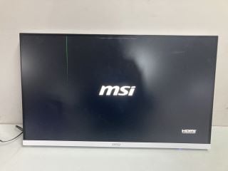 MAG MSI ARSENAL GAMING 274QRFW GAMING MONITOR - RRP £279.00 ( CASE DAMAGE & SCREEN FAULT)