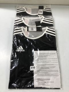 3 X ADIDAS CHILDRENS T SHIRTS - SIZE 13 - 14 YEARS