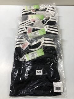 4 X ADIDAS CHILDRENS T SHIRT - SIZE 9 - 10 YEARS