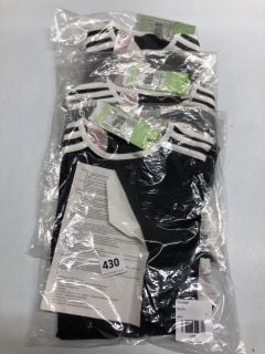 3 X ADIDAS CHILDRENS T SHIRT - SIZE 5 - 6 YEARS