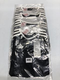 4 X ADIDAS CHILDRENS T SHIRT - SIZE 7 - 8 YEARS