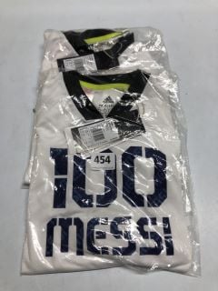 2 X ADIDAS CHILDRENS 100 MESSI KIT - SIZE 5 - 6 YEARS