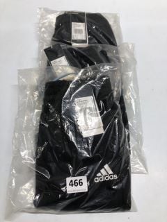 3 X ADIDAS CHILDRENS JOGGERS - SIZE 5 - 6 YEARS