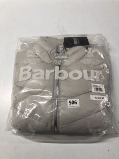 BARBOUR AUBERN QUILTED JACKET GREY - SIZE 16 - RRP £169.00