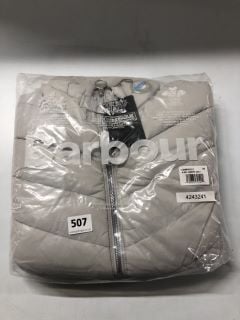 BARBOUR AUBERN QUILTED JACKET GREY - SIZE 18 - RRP £169.00