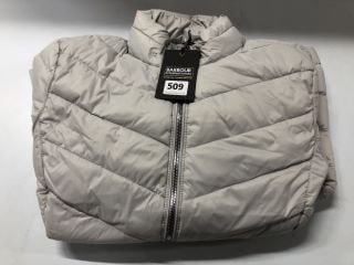 BARBOUR AUBERN QUILTED JACKET GREY - SIZE 16 - RRP £169.00