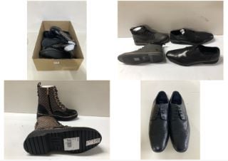 BOX OF DESIGNER SHOES VARIOUS SIZES