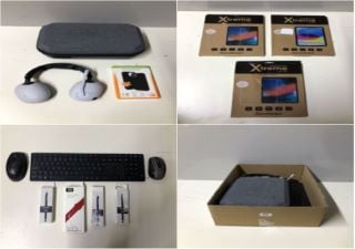 BOX OF ITEMS INC, HP WIRELESS KEYBOARD