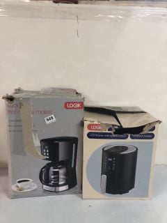 2 X ITEMS TO INC LOGIK 1,2 LITRE AIR FRYER