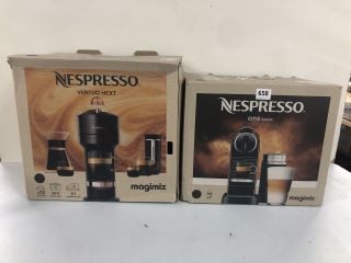 MAGIMIX NESPRESSO VERTUO NEXT & MAGIMIX NESPRESSO CITIZ & MILK