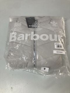 BARBOUR AUBERN QUILTED JACKET GREY - SIZE 16 - RRP £169.00