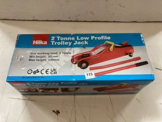 HILKA 2 TONNE LOW PROFILE TROLLEY JACK