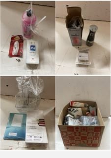 BOX OF ITEMS INC FAMILY BEDDING DOUBLE BED