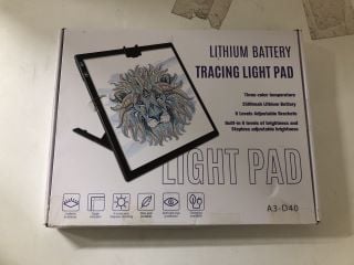 3 X ITEMS INC TRACING LIGHT PAD