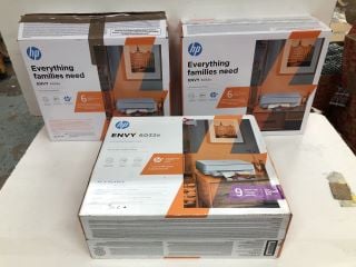 3 X HP ENVY 6032E PRINTERS