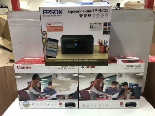 3 X PRINTERS INC EPSON EXPRESSION HOME XP-3205 PRINTER