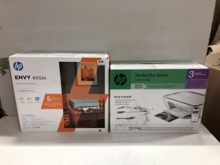 2 X HP PRINTERS INCL. ENVY 6032E PRINTER