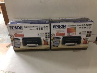 2 X EPSON EXPRESSION HOME XP-2200,.