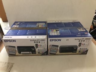 2 X EPSON PRINTERS INC ECOTANK ET-2860