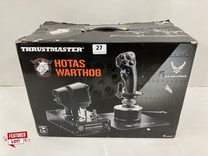 THRUSTMASTER HOTAS WARTHOG DUAL THROTTLE & CONTROL STICK RRP: £399.99