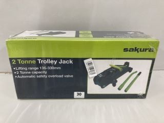 SAKURA 2 TONNE TROLLEY JACK RRP: £44.99