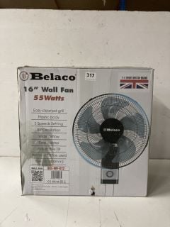 BELACO 16" WALL FAN 55WATTS