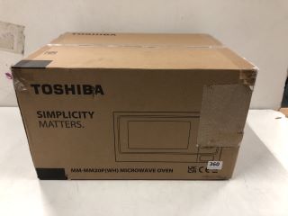 TOSHIBA MICROWAVE OVEN