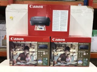 3 X CANON PIXMA MG2551S