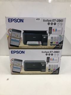 2 X EPSON ECOTANK ET-2861