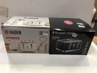 2 X 4 SLICE TOASTERS INC HIGHCLERE TOASTER