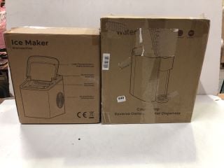 2 X KITCHEN ITEMS INC ICE MAKER