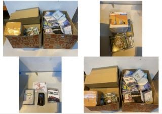 2 X BOXES OF ITEMS INC BATHROOM PLUNGER