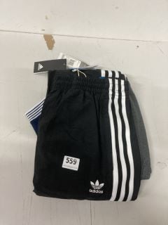 3 X CLOTHING ITEMS INC ADIDAS JERSEY  S