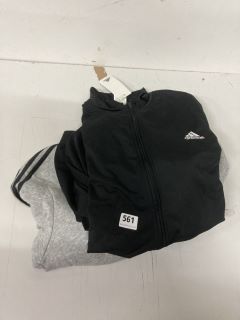 2 X CLOTHING ITEMS INC ADIDAS JACKET  2XL