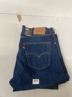 LEVI 501 ORIGINAL JEANS SIZE: 33W